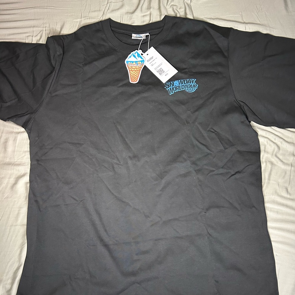 Snow day World Tour Black T-Shirt sz xxl new